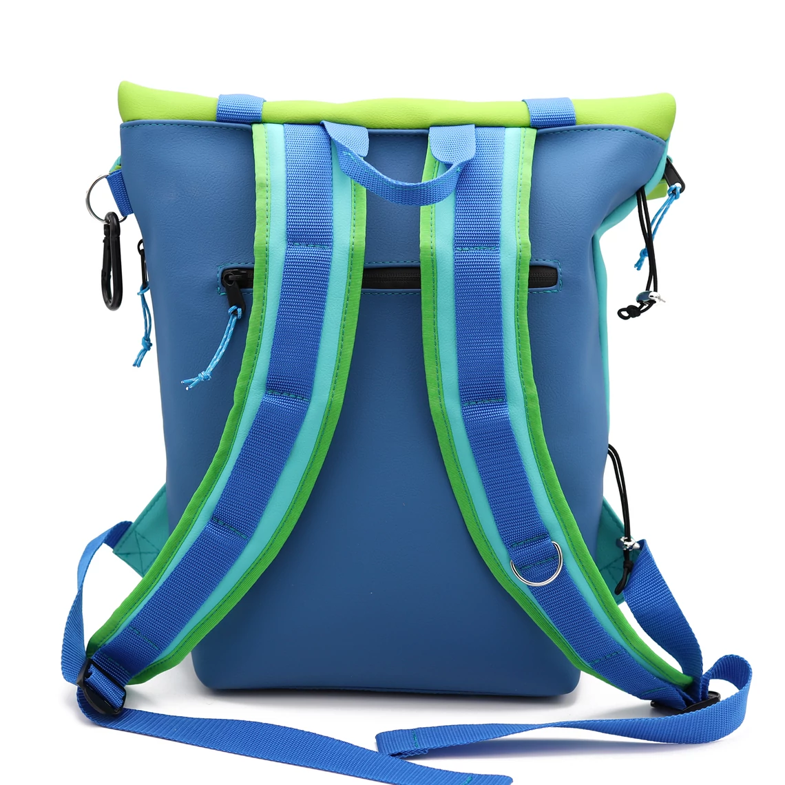 Kolorkka EXPLORER roll-top hátizsák laptop rekesszel / Jáde-almazöld-tengerkék-királykék
