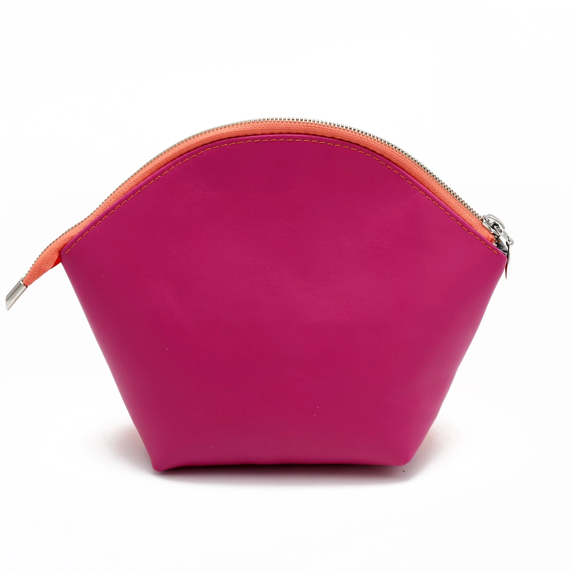 Kolorkka marhabőr neszesszer / Narancs-pink