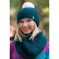 Kép 1/3 - Kolorkka Knit kötött sapka / petrol