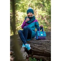 Kép 3/3 - Kolorkka Knit kötött csősál / petrol