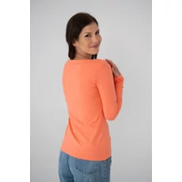 Kép 9/9 - Kolorkka BASIC csónaknyakú felső / korall