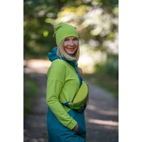 Kép 4/7 - Kolorkka COLORBLOCK pulcsiruha / Lime-türkiz-petrol