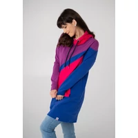 Kép 4/10 - Kolorkka COLORBLOCK pulcsiruha / Királykék-ciklámen-pink