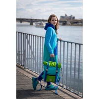 Kép 13/16 - Kolorkka EXPLORER roll-top hátizsák laptop rekesszel / Jáde-almazöld-tengerkék-királykék