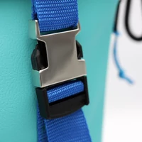 Kép 7/16 - Kolorkka EXPLORER roll-top hátizsák laptop rekesszel / Jáde-almazöld-tengerkék-királykék