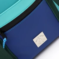 Kép 6/10 - Kolorkka EXPLORER roll-top hátizsák laptop rekesszel / Türkiz-királykék-méregzöld