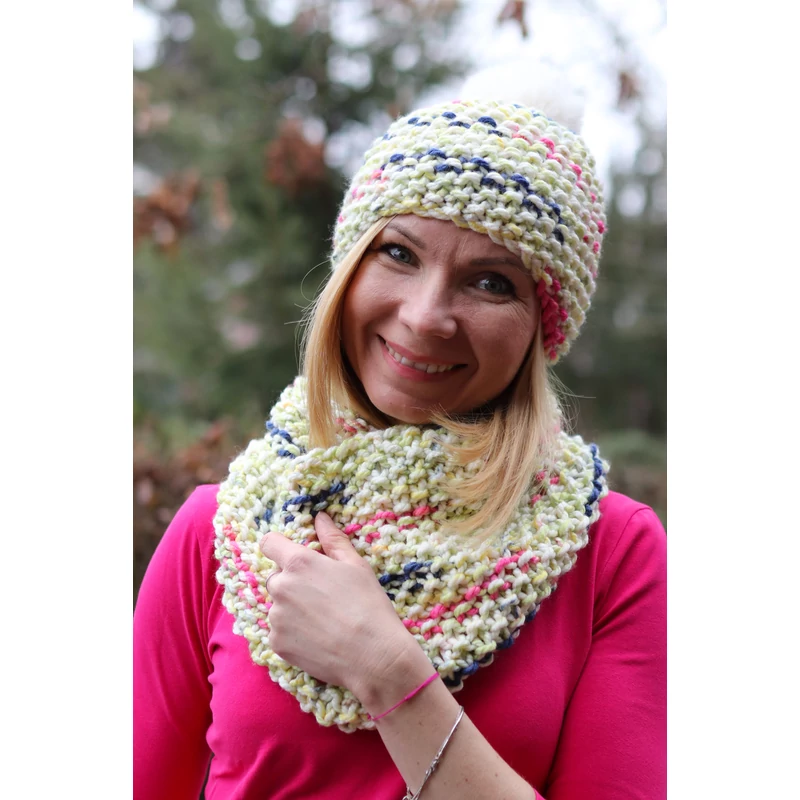 Kolorkka Knit kötött sapka / tarka