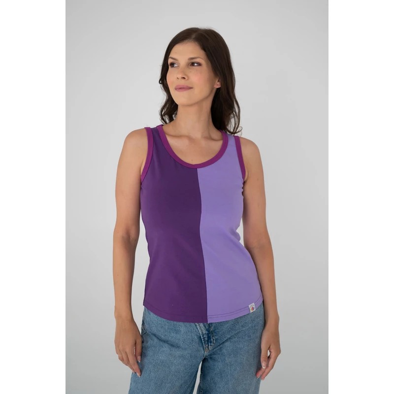 Kolorkka ColorBlock trikó / lila